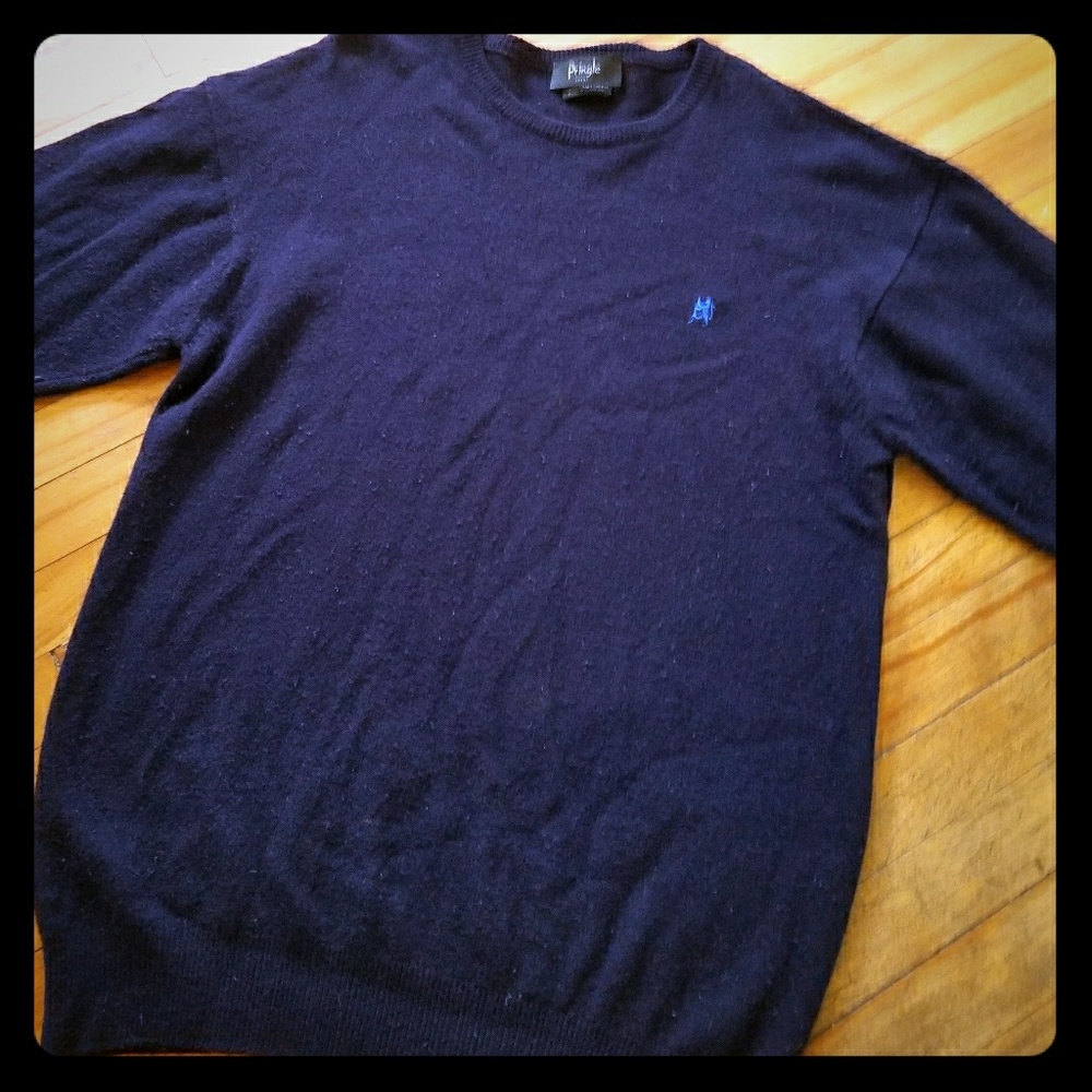 Men's Pringle lambswool sweater